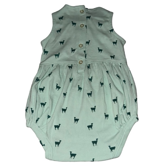 Kate Quinn NWT Ribbed Llama Bubble Romper - Picture 6 of 6